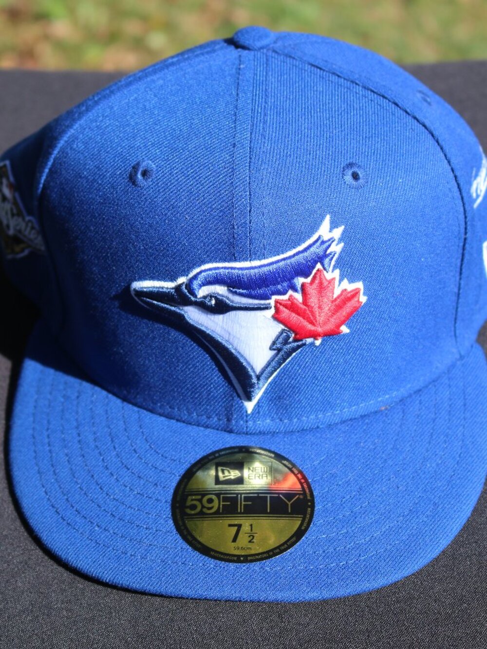 New Era 7 1/2 MLB Toronto Blue Jays Embroidered World Series 2025 Fitted Hat